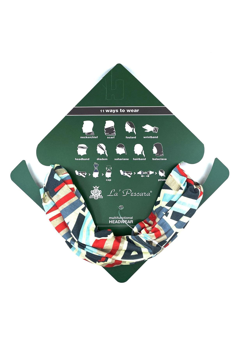 Retro Çok Renkli Bandana BND56