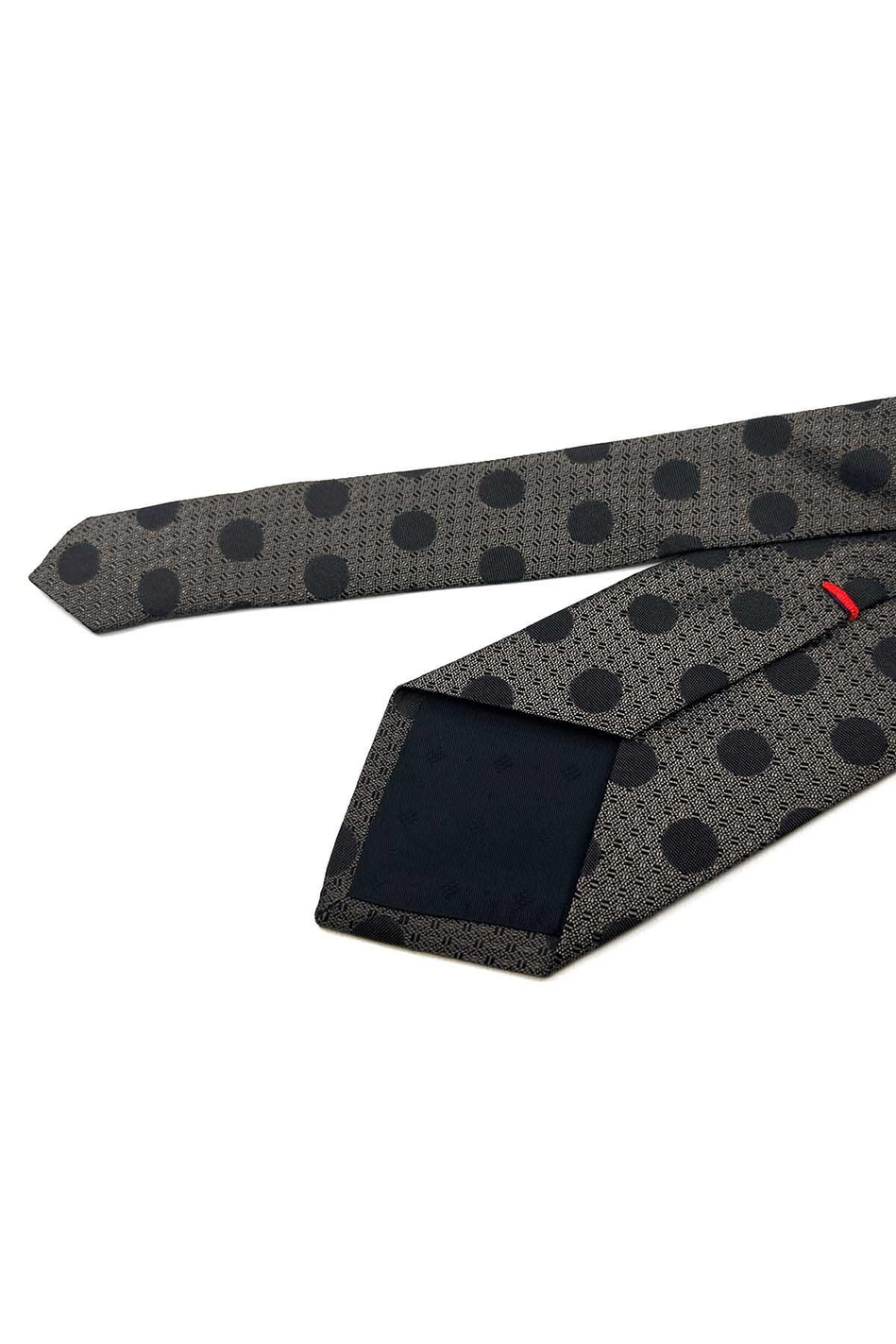 Sahara Style Kahverengi Puantiye Desen İtalyan İpek Kravat İK1604