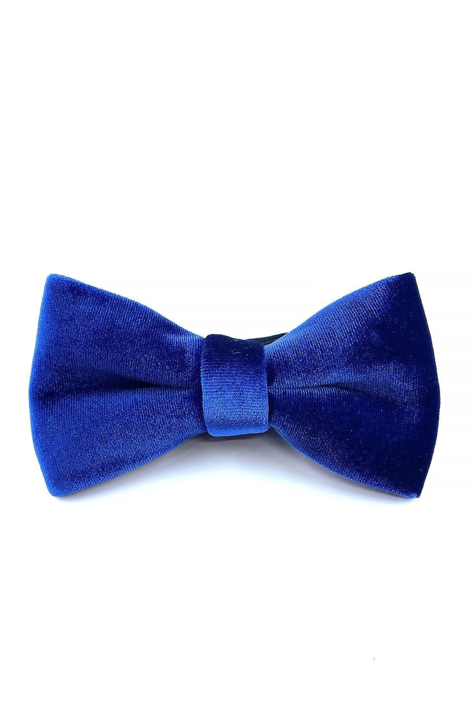 Saks Mavi Kadife Papyon P1688