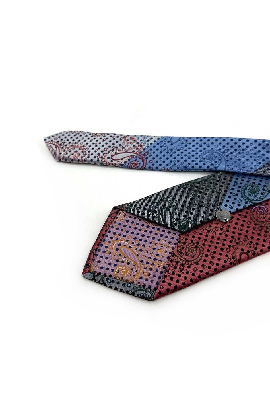 Şal Desen Patchwork Klasik Kravat KK13807