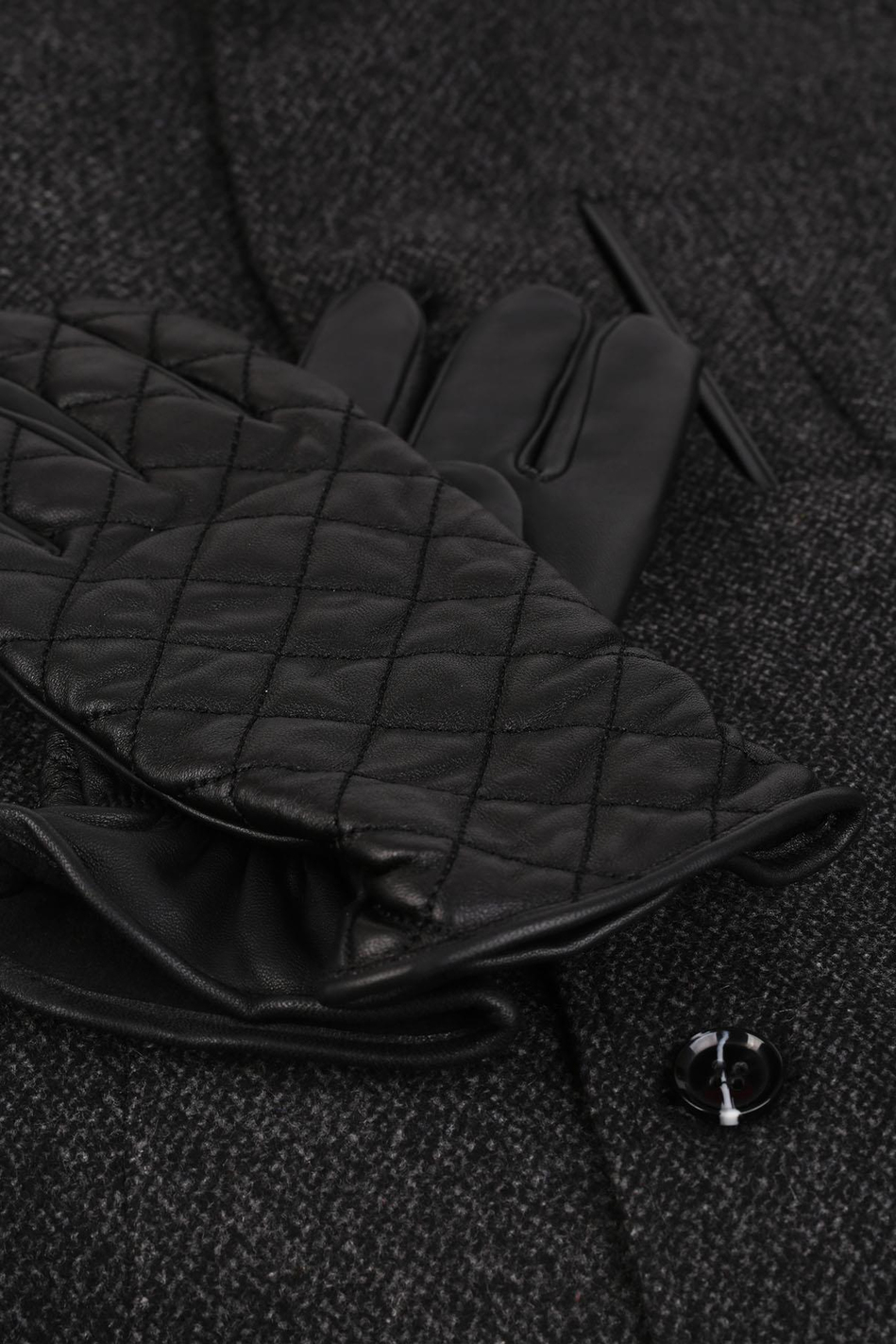 Siyah Erkek Deri Eldiven EL09