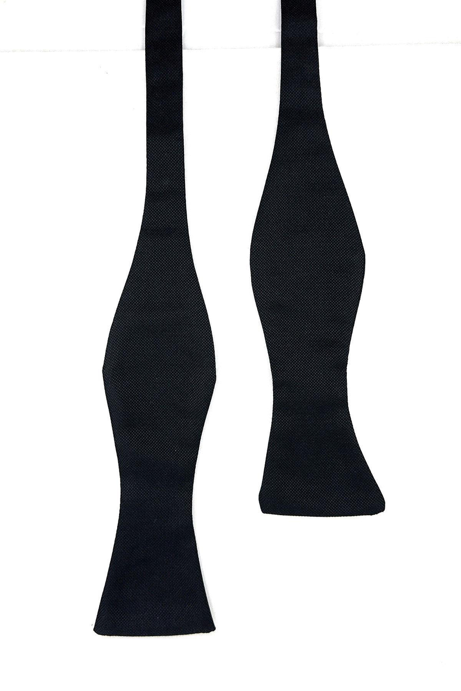 Siyah Kendinden Desen Açık Papyon AP129