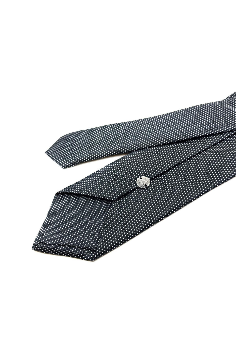Siyah Nokta Desen Mendilli Klasik Kravat KK11209