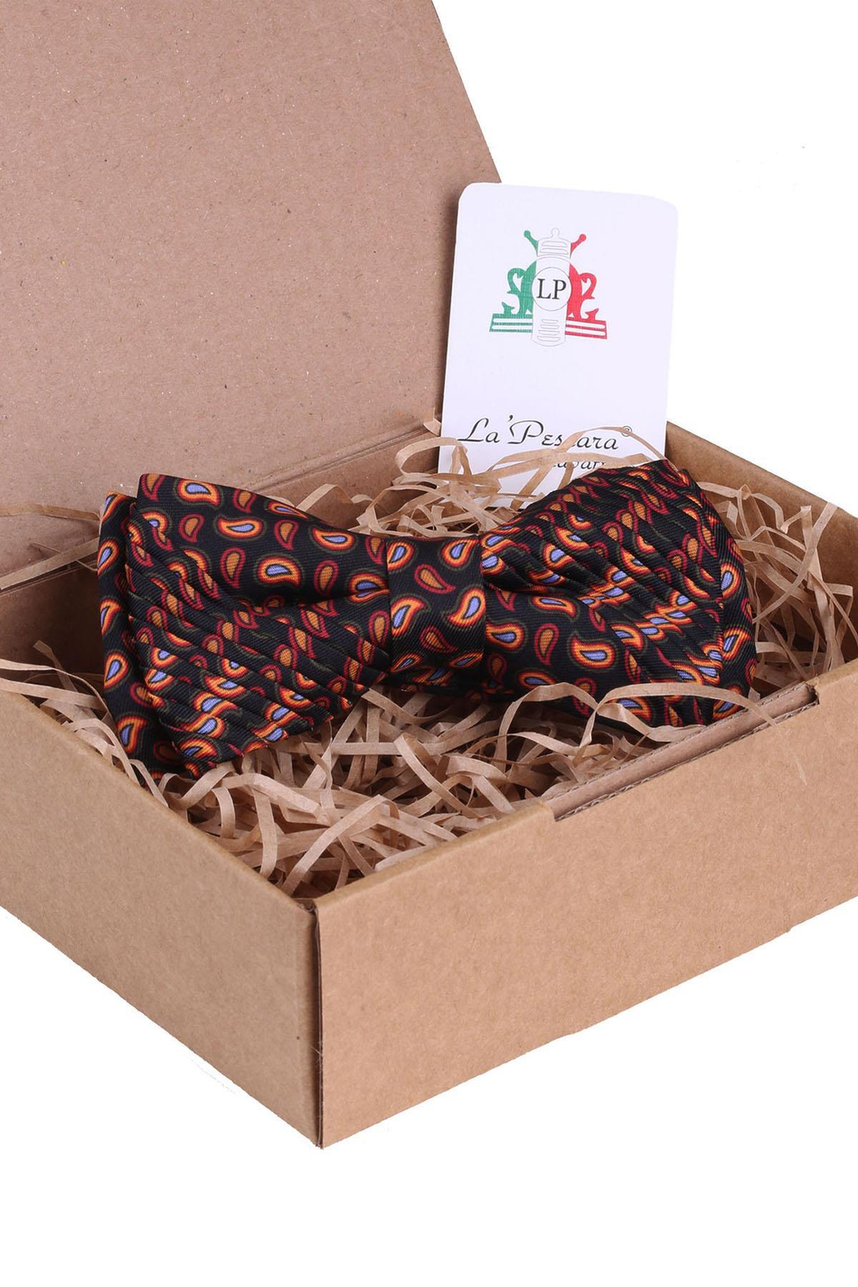 Siyah Şal Desen Pilise Papyon CRB16