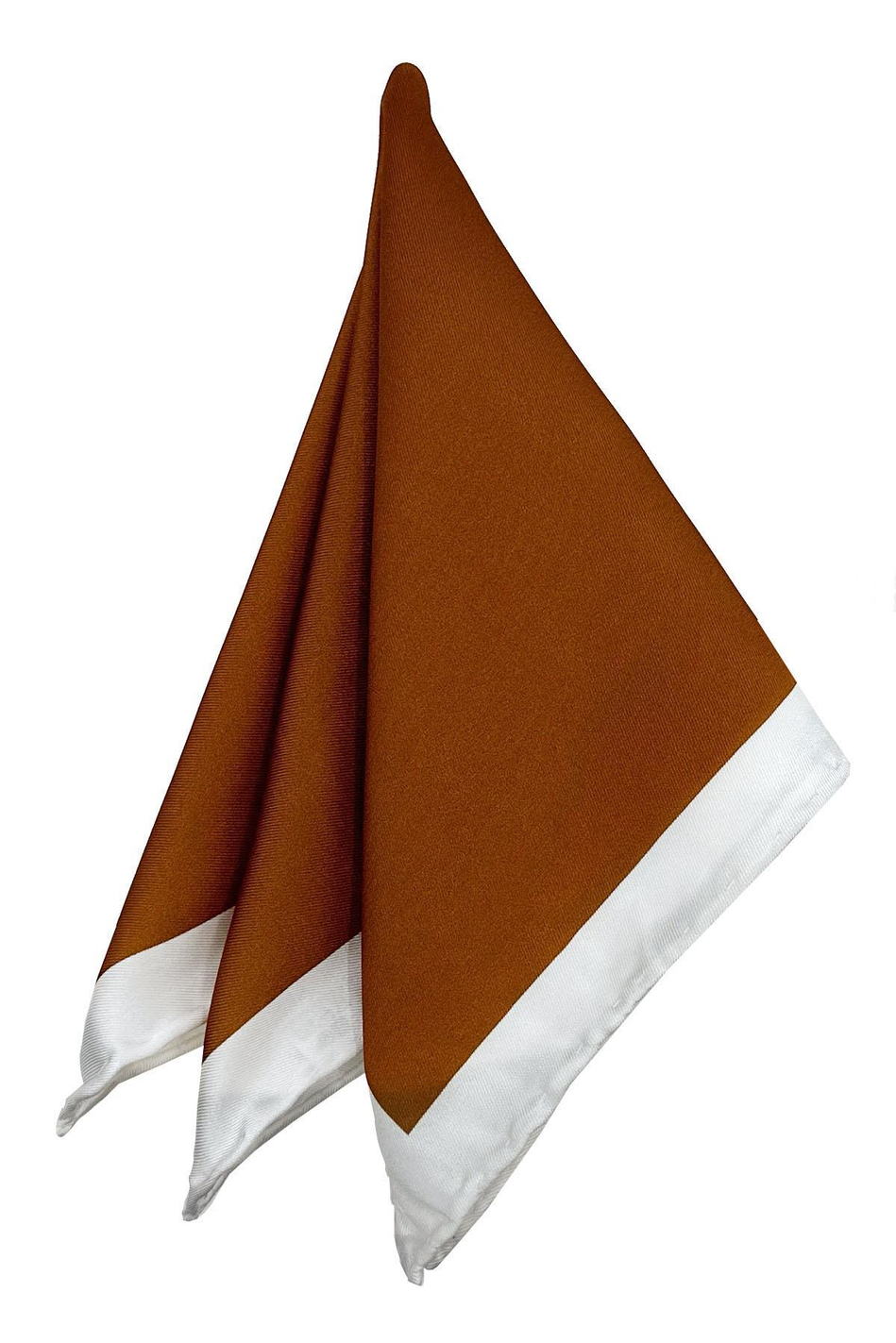 Taba - Beyaz Düz Erkek Cep Mendili SPS562-130