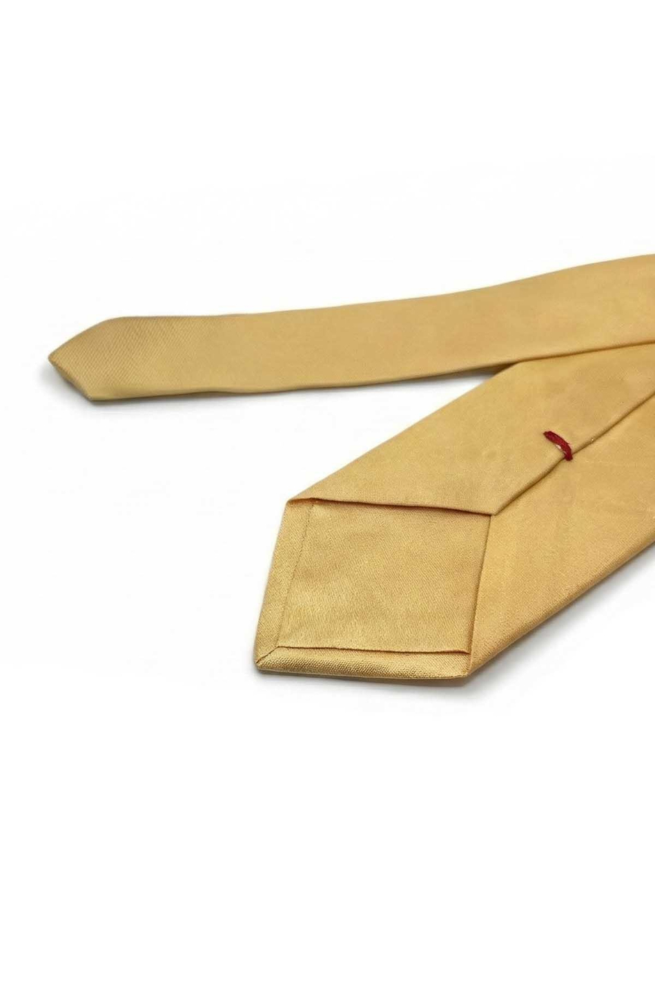 Tizarella Style Sarı İtalyan İpek Kravat İK2156