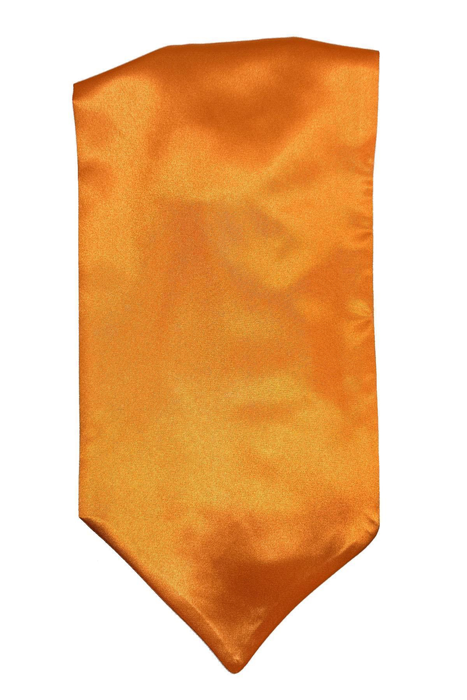 Turuncu Düz Ascot Fular K579