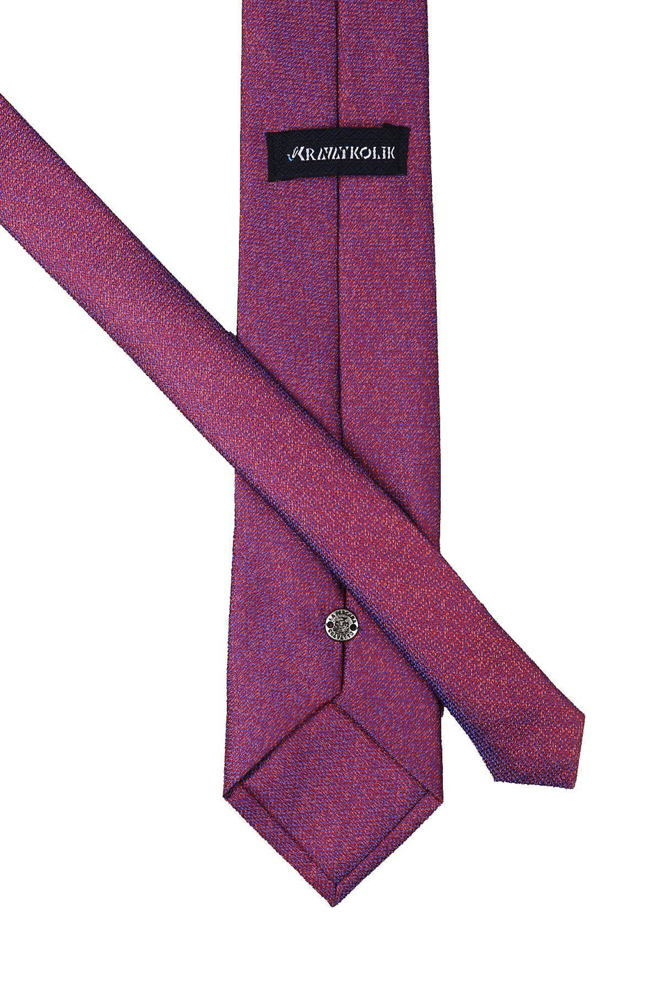 Turuncu Kum Desen Mendilli Klasik Kravat KK10209