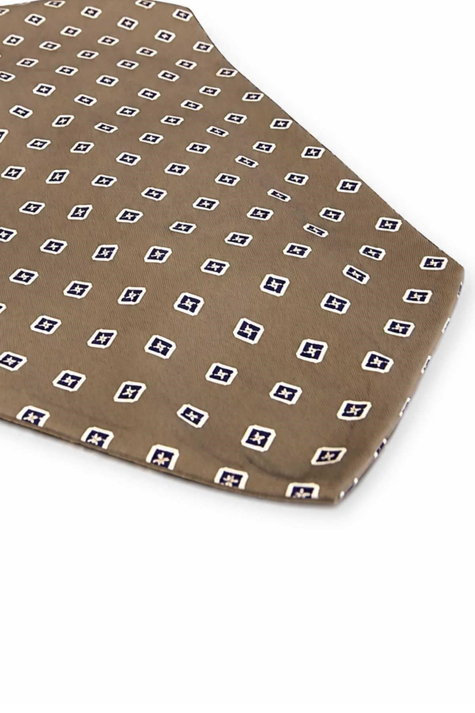 Vizon Küçük Desen Ascot Kravat K687
