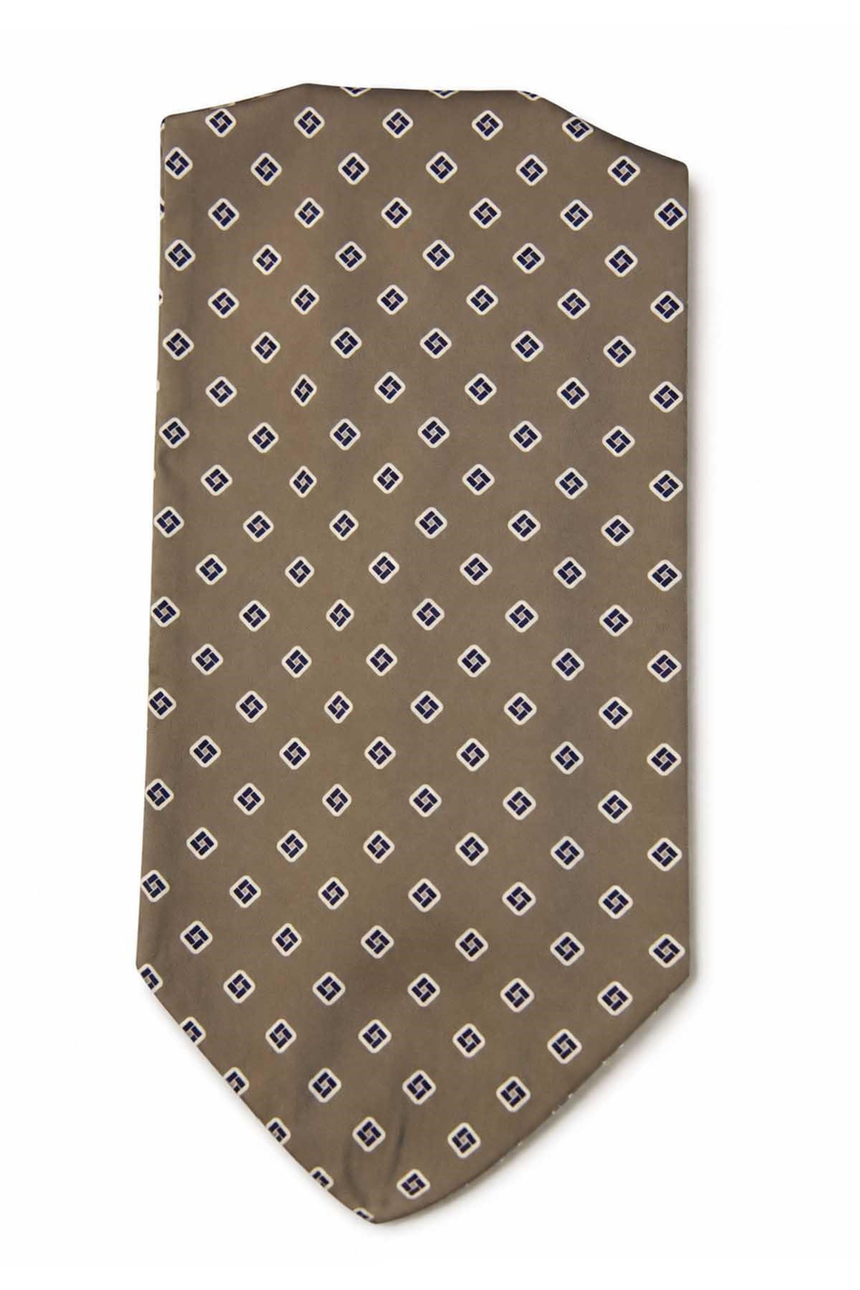 Vizon Küçük Desen Ascot Kravat K687