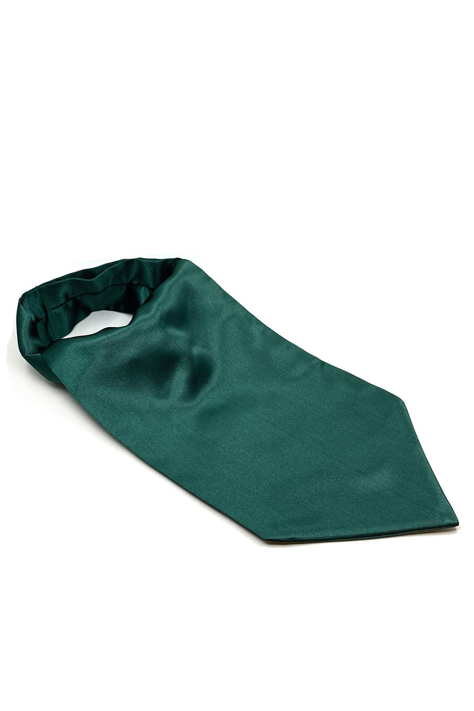 Yeşil Düz Ascot Fular K580