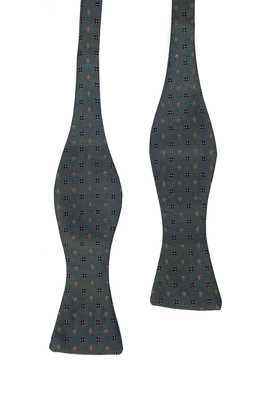 Yeşil Küçük Desen Açık Papyon AP124