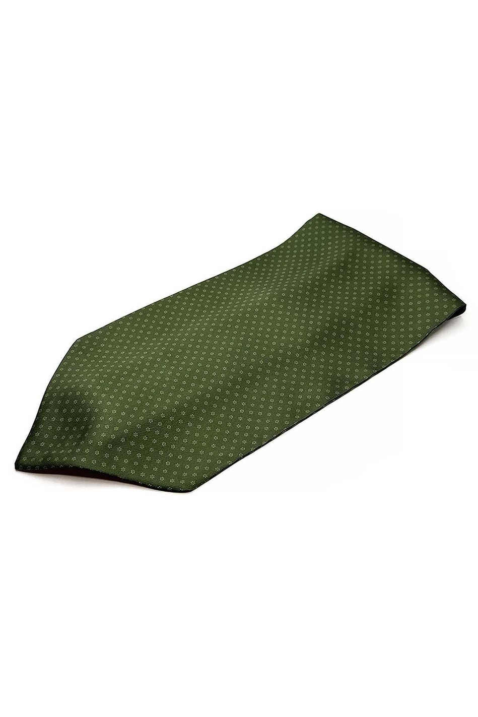 Yeşil Küçük Desen Erkek Fular K451