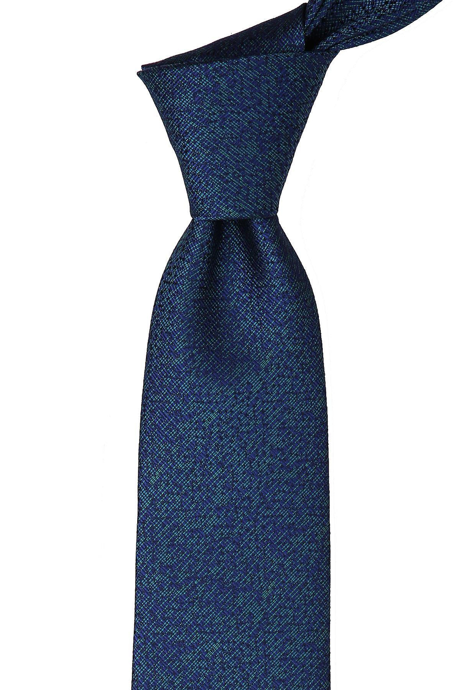 Yeşil Kum Desen Mendilli Klasik Kravat KK9533