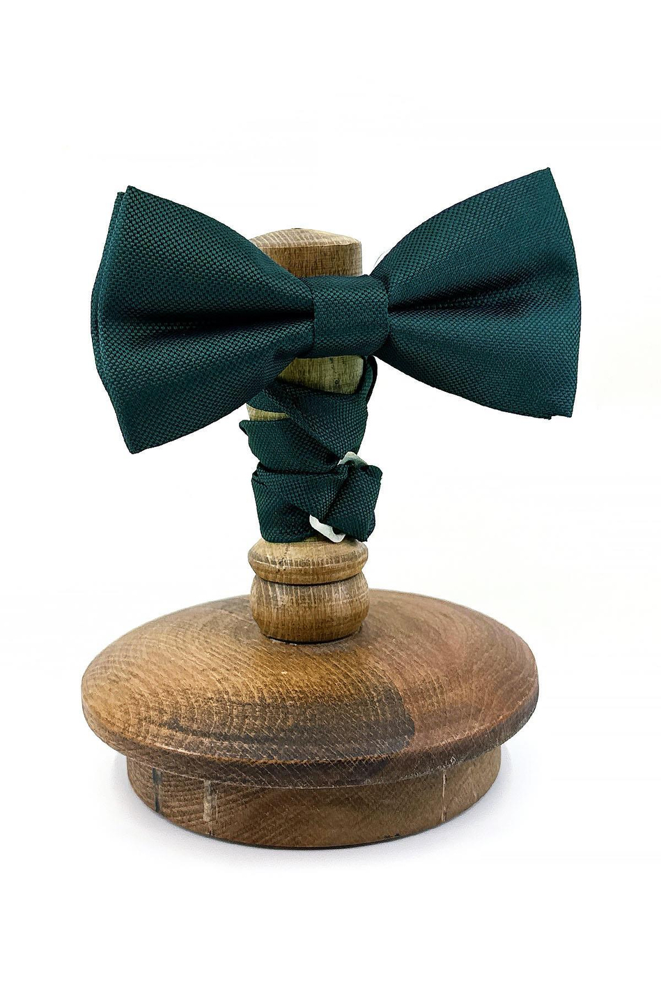 Yeşil Nokta Desen Klasik Papyon P1891