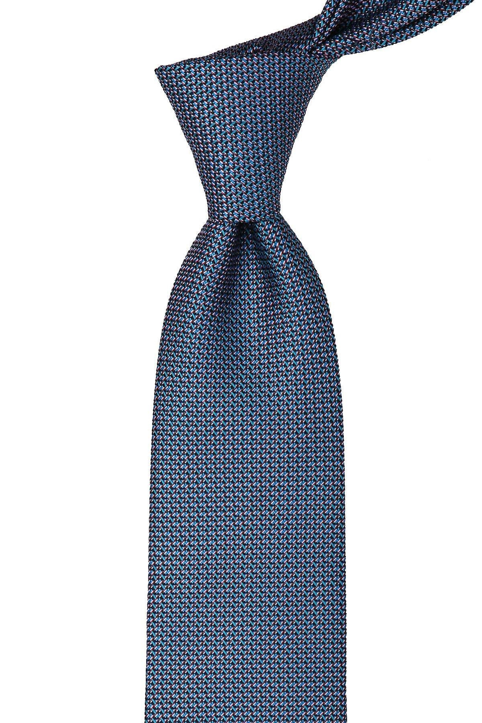 Yeşil Nokta Desen Mendilli Klasik Kravat KK10106