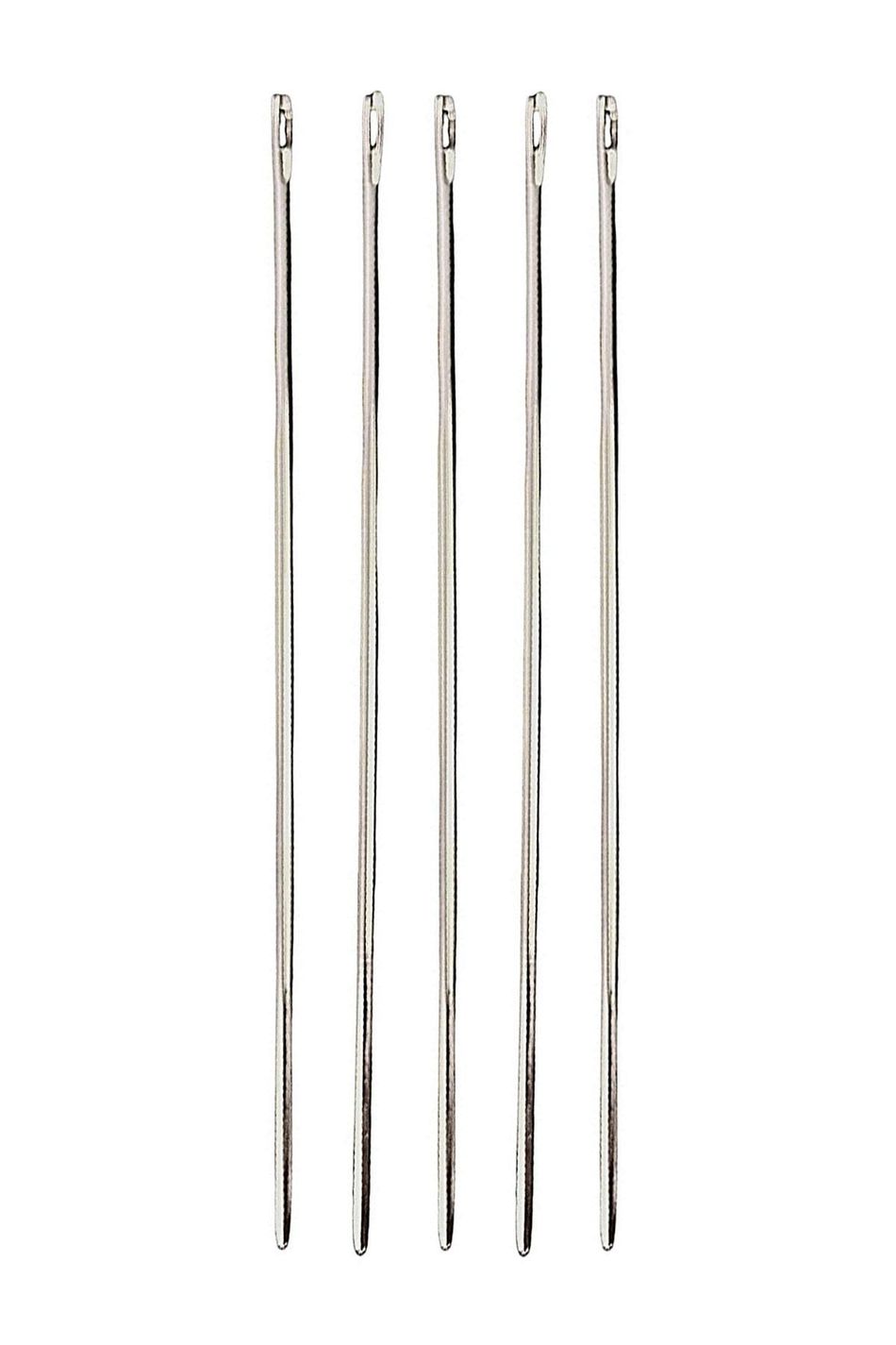 4 No 1,3 Mm 8 Cm 5 Adet Deri Hobi Saraç El Dikiş Iğnesi 5XSRC-IGN-4