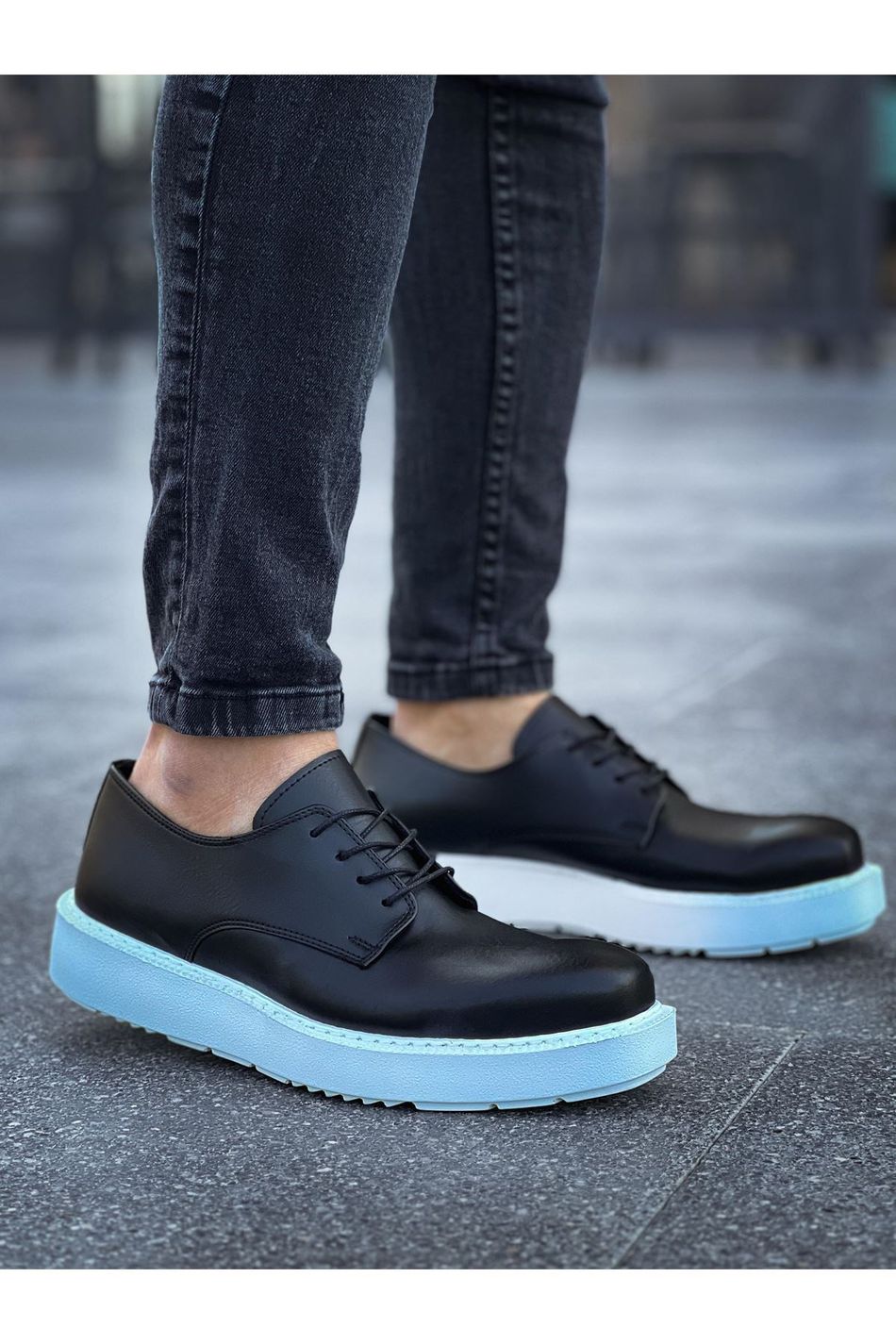 CH001 - FBT Classic Lace Erkek Ayakkabı SIYAH
