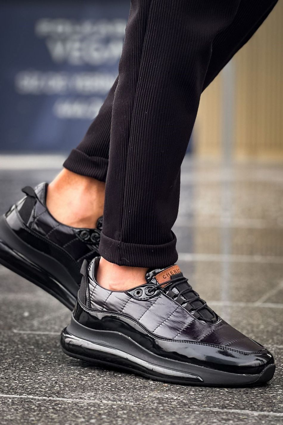 CH179 - RST Sporty Runner Erkek Ayakkabı SIYAH