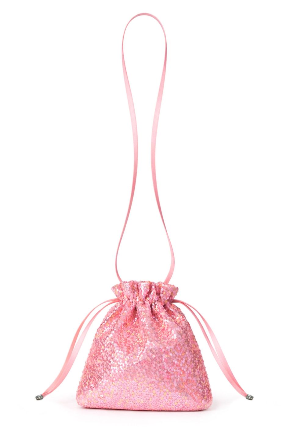 Pembe Işıltılı Payetli Kız Çocuk Mini Çanta