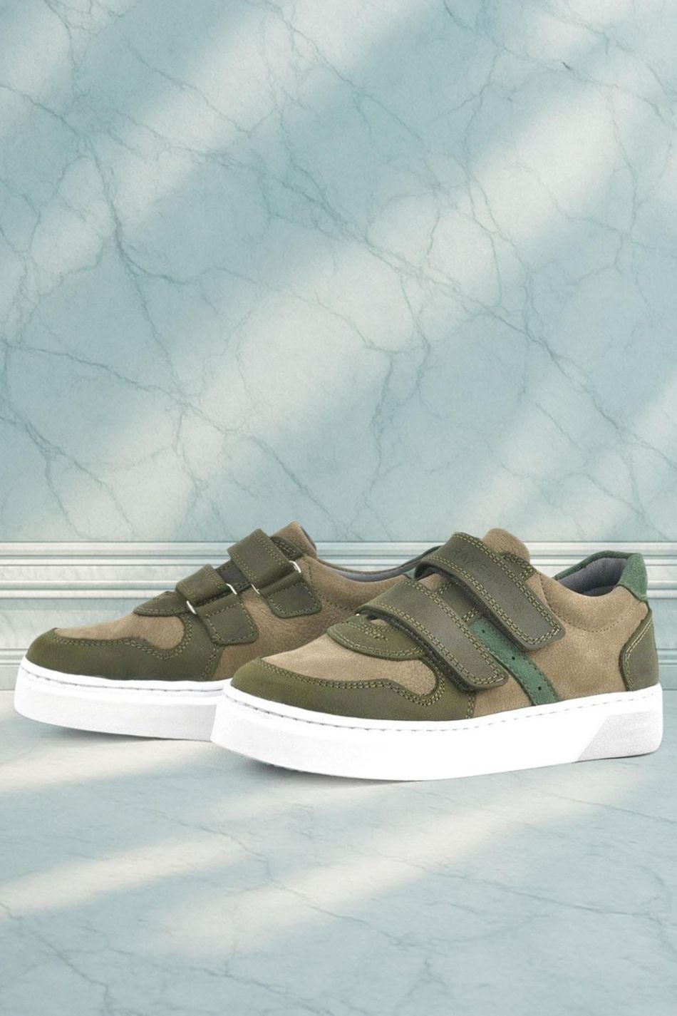 Rakerplus Hakiki Deri Haki Cırtlı Erkek Çocuk Sneaker