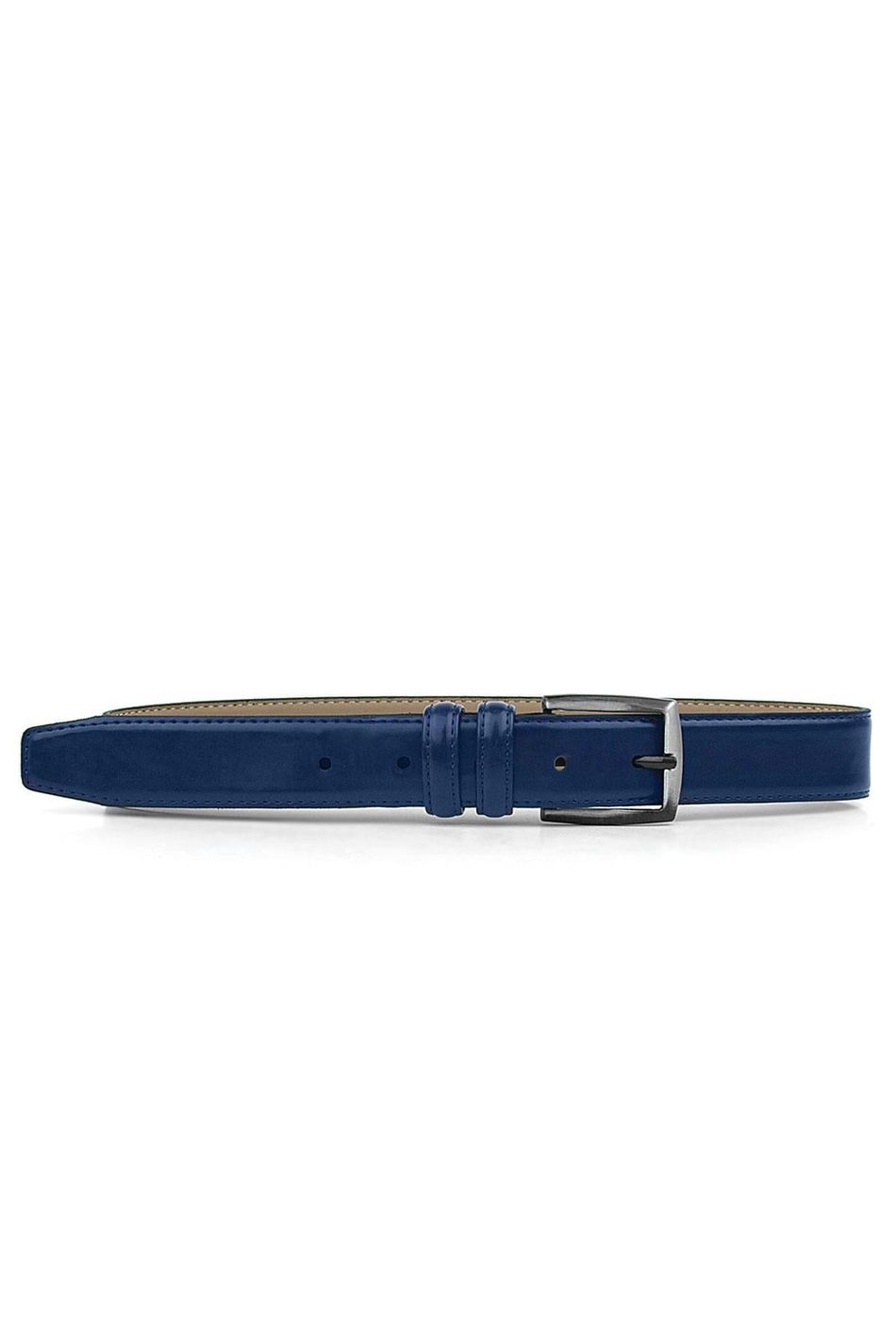 Rakerplus Lacivert Rugan 3,5 Cm Erkek Çocuk Kemeri (85- 110 Cm)