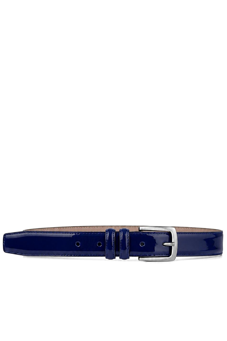 Rakerplus Lacivert Rugan 3 Cm Erkek Çocuk Kemeri (85- 110 Cm)
