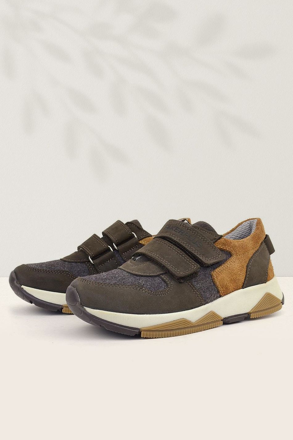Rakerplus Hakiki Deri Koyu Kahve Çocuk Sneakers Spor Ayakkabı