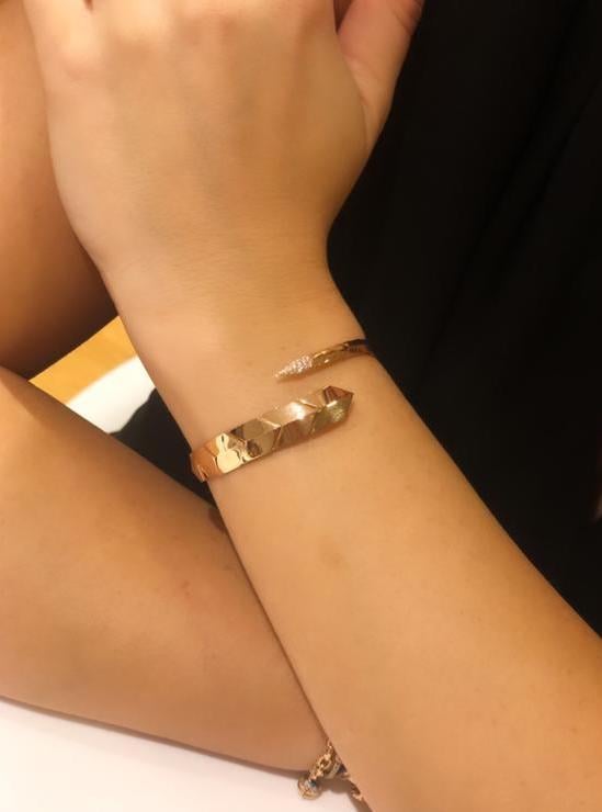 Le Serpent Pırlantalı Yılan Bileklik