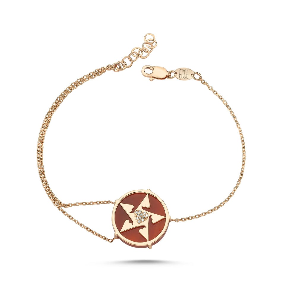 Happy Star Heart Diamond Bracelet