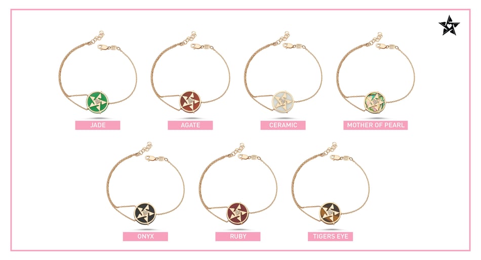 Happy Star Heart Diamond Bracelet