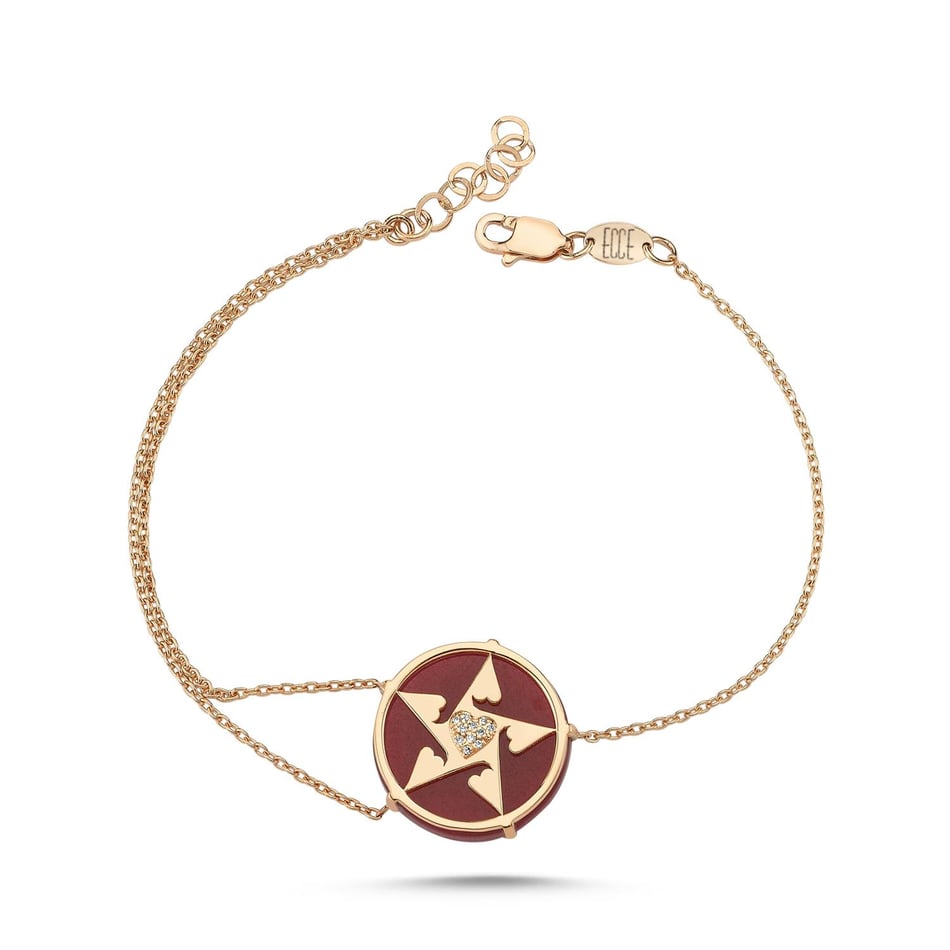 Happy Star Heart Diamond Bracelet