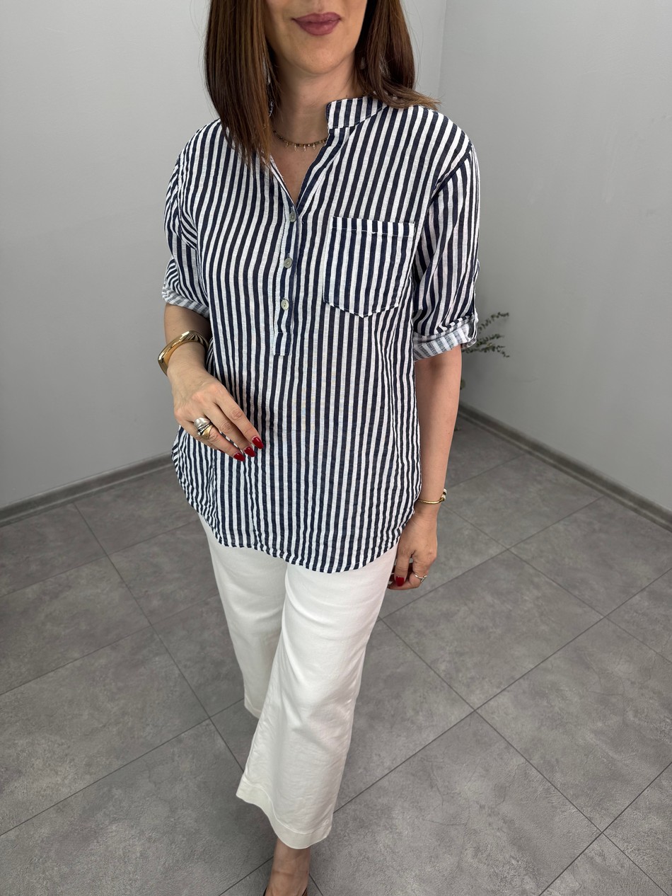 İthal Pamuklu Bluz 3788