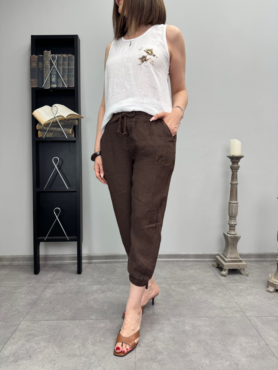 İthal Keten Pantolon 3689