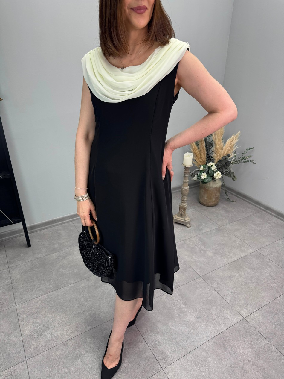 Saten Abiye Elbise 3545