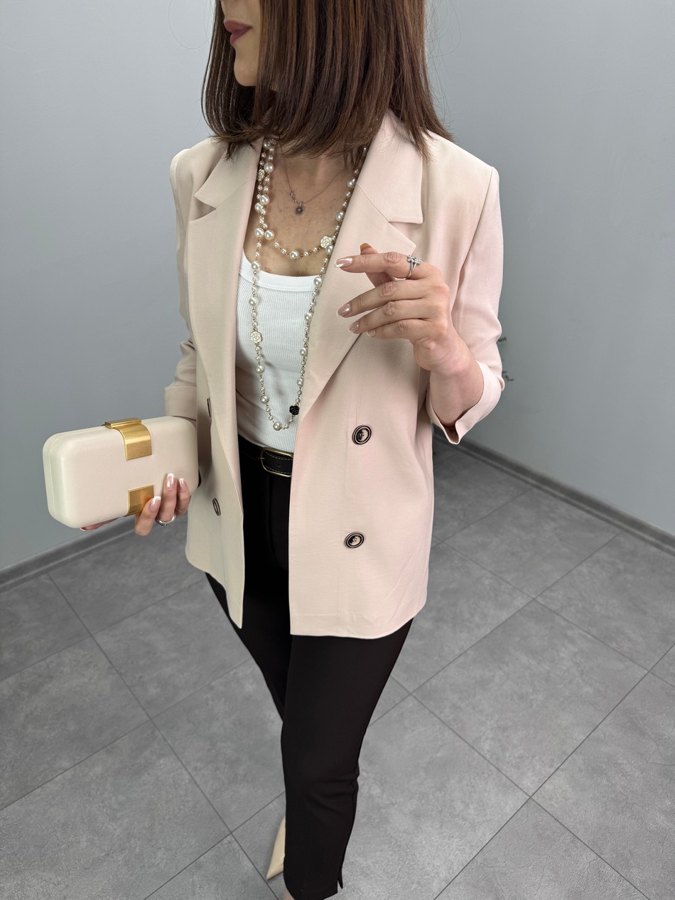 Vatkalı Tencel Ceket 3601