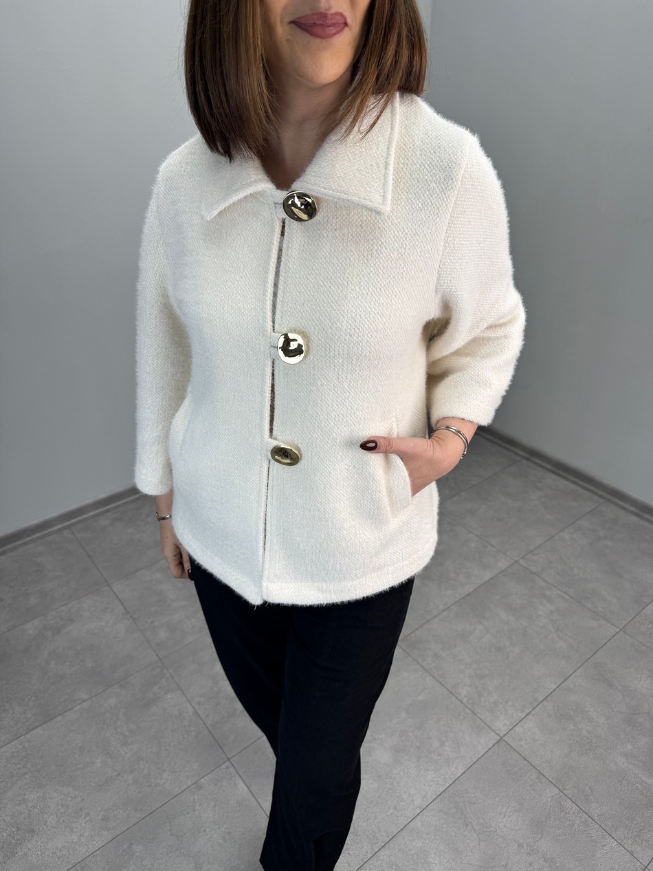 Petek Angora Ceket 4135