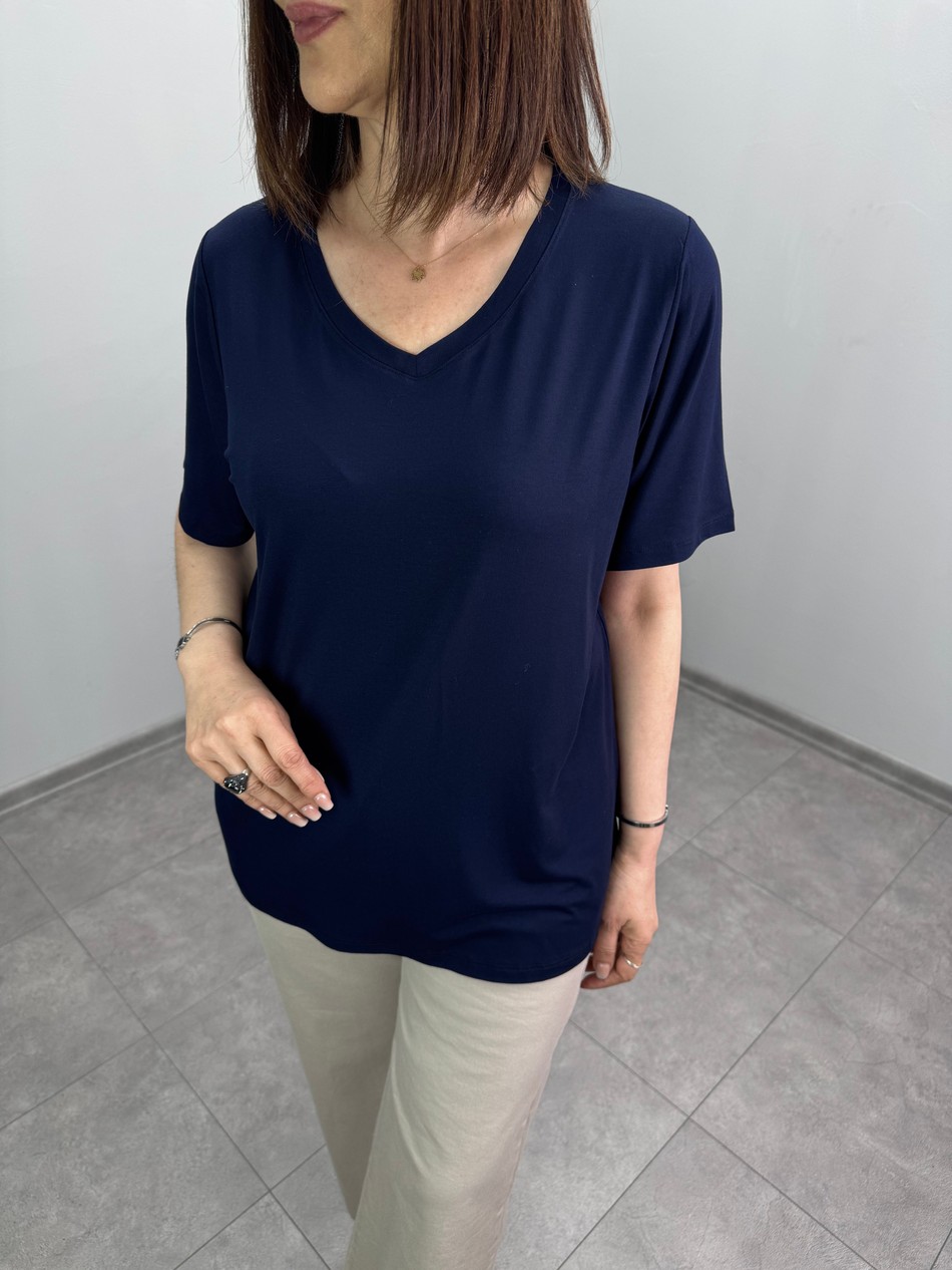 Basic Viscon Penye Bluz 3439