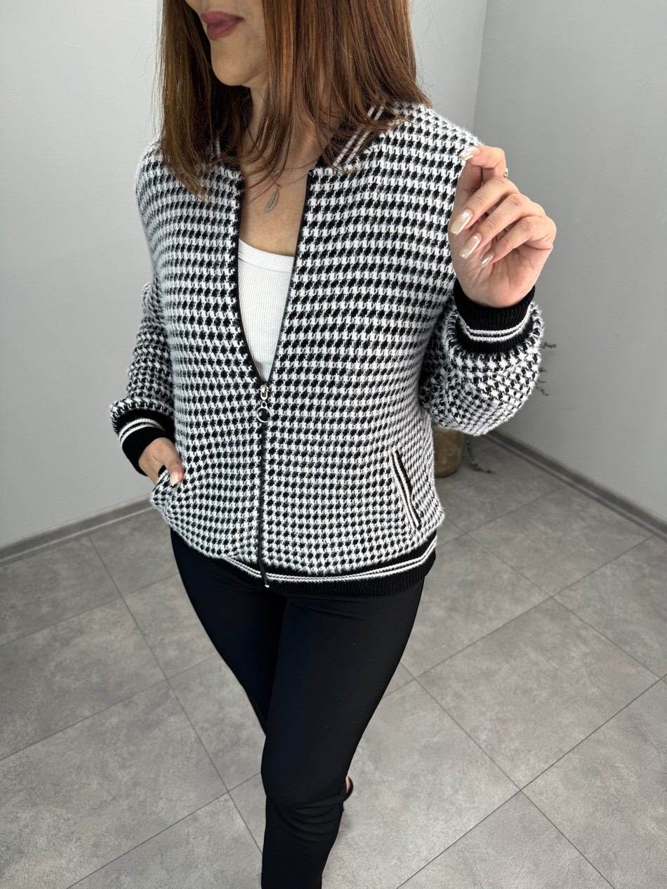 Angora Bomber Ceket 3977