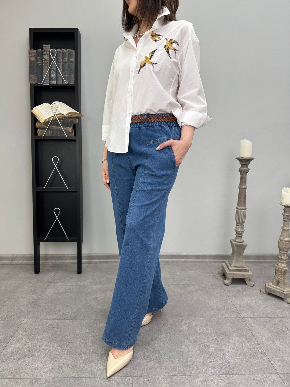 İthal Kot Pantolon 3461