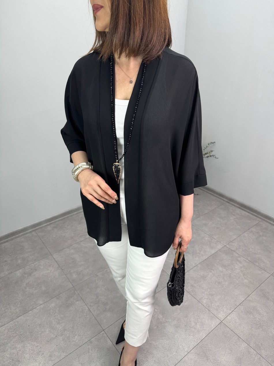 Queen Krep Tasarım Ceket 3565