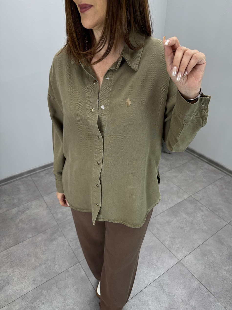 Tencel Gömlek Ceket 3936