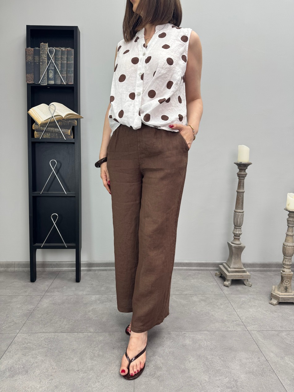İthal Keten Pantolon 3777