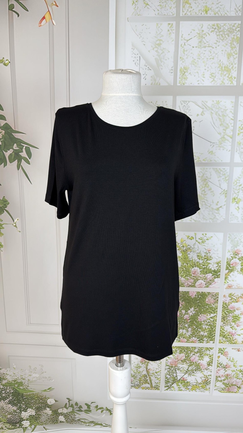 Basic Viscon Penye Tshirt 4461