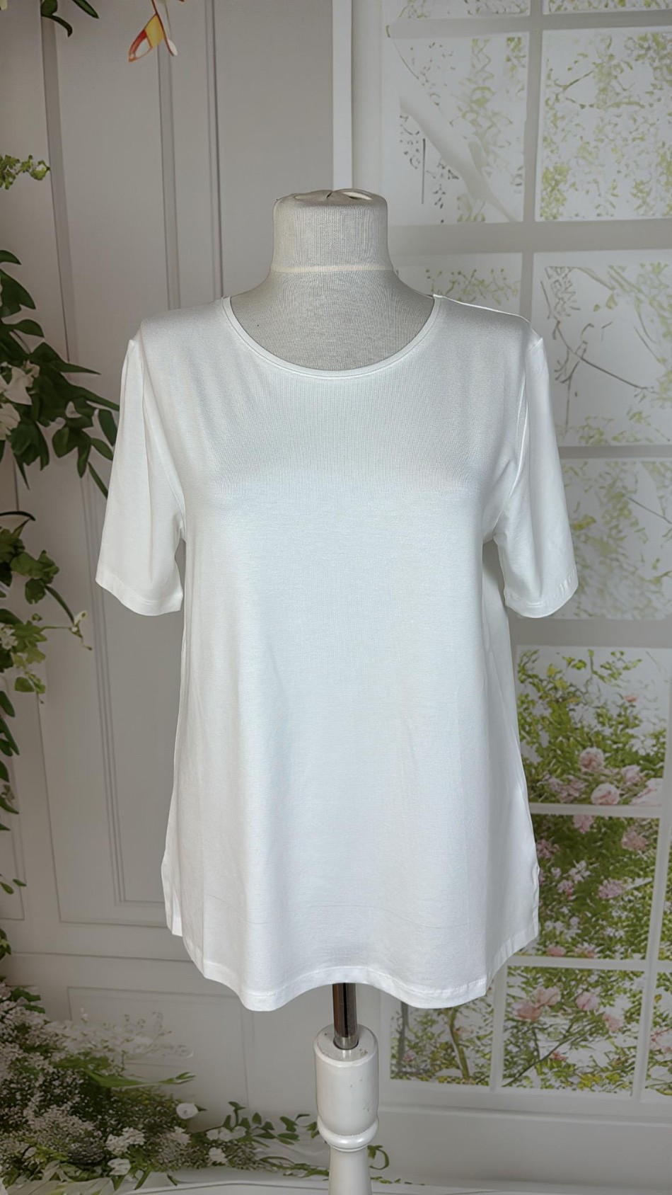 Basic Viscon Penye Tshirt 4461