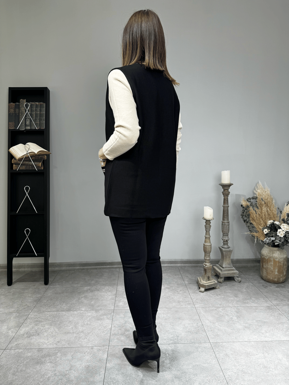 Çelik Örme Basic Yelek 2571