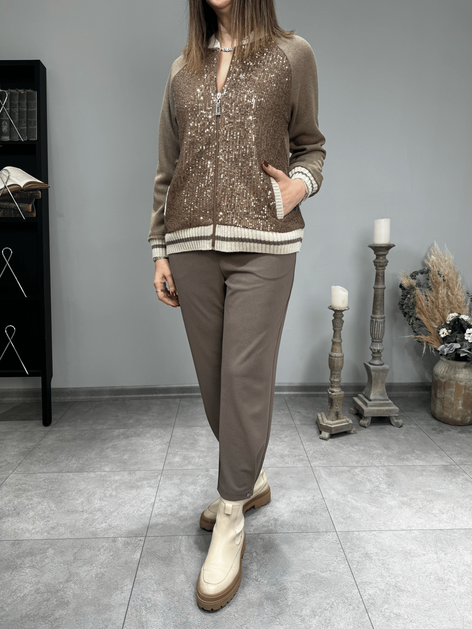 Çelik Örme Bomber Ceket 2578