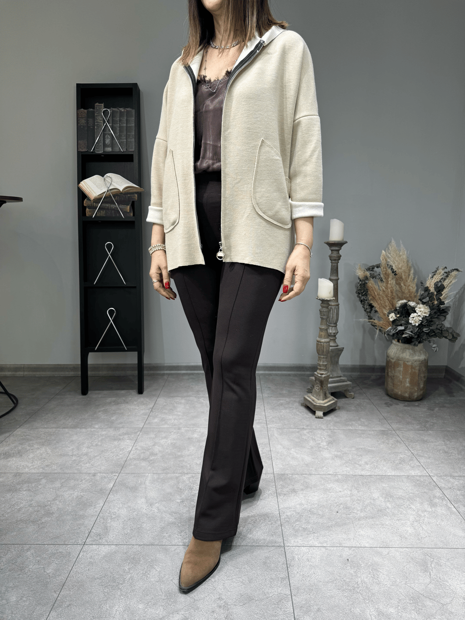 Çelik Örme İthal Ceket 2442