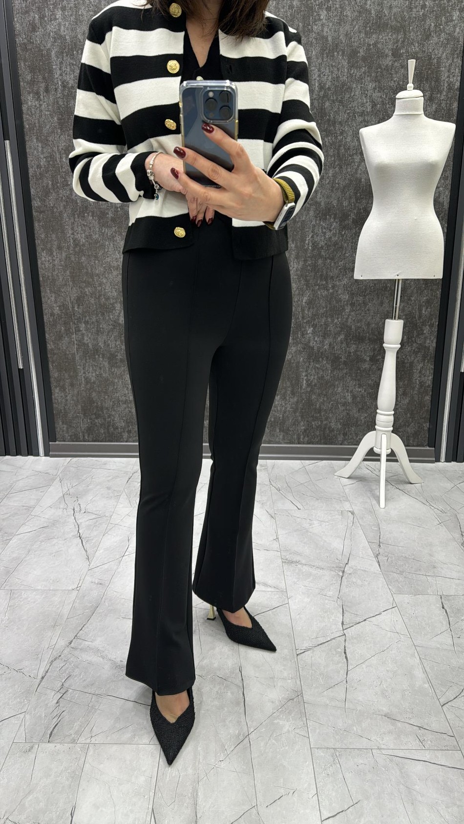 Çelik Örme Pantolon 7362