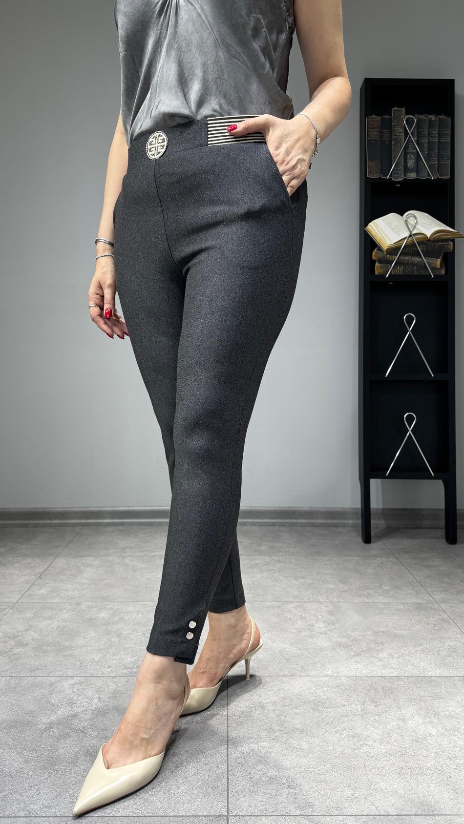 Çelik Örme Pantolon p2254